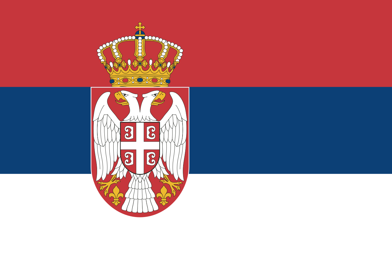 Serbia flaga